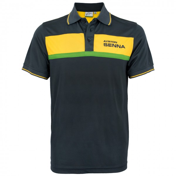 Ayrton Senna Poloshirt Racing 