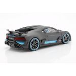 Bugatti Divo Anno di costruzione 2018 grigio opaco / azzurro 1/18