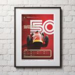Affiche Formule 1 Décennies - Maserati années 50
