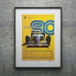 Poster Formula 1 Decenni - Anni '90 Williams