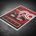 Poster Formula 1 Decades - 20000s Ferrari