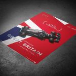 Poster Mercedes-AMG Petronas F1 Team - Great Britain GP 2020 - Lewis Hamilton