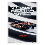 Poster Formel 1 - Unsere Vergangenheit treibt unsere Zukunft an - 70. Jubiläum