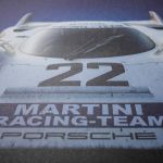Cartel Porsche 917 - Martini - 24h Le Mans - 1971 - Colors of Speed