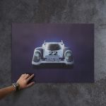 Poster Porsche 917 - Martini - 24h Le Mans - 1971 - Colors of Speed