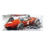 Œuvre d'art Phil Hill Longnose Ferrari #0030