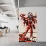 Œuvre d'art Kimi Räikkönen USA 2018 #0027