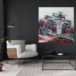 Œuvre d'art Lewis Hamilton 2019 #0020
