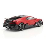 Bugatti Divo Year of construction 2018 red / black 1/18