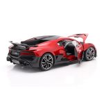 Bugatti Divo Baujahr 2018 rot / schwarz 1:18