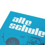Alte Schule Sticker Set angular and round