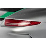 Porsche 911 (991.1) R - 2016 - plata / verde decoración 1/8