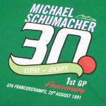 Michael Schumacher Felpa con cappuccio Prima Gara del GP 1991