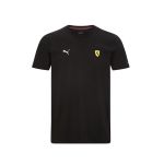 Scuderia Ferrari Camiseta logotipo pequeño - negro