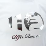 Alfa Romeo Lifestyle 110 Ladies T-shirt Metallic white