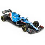 Fernando Alonso Alpine F1 Team A521 Formule 1 Bahrain GP 2021 Édition limitée 1/43