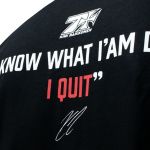 Kimi Räikkkönen T-Shirt "I Know What I`m Doing - I Quit"