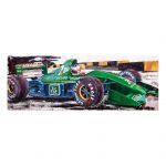 Kunstwerk Michael Schumacher Erster Formel 1 GP Spa 1991 #0065