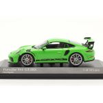 Porsche 911 GT3 RS 2018 lizard green / silver rims 1/43