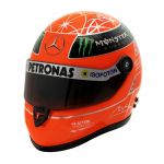 MBA-SPORT Michael Schumacher Final Casque GP Formule 1 2012 1:2