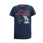 Nürburgring Kids T-Shirt Nordschleife blue