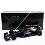 Lewis Hamilton Mercedes AMG W12 Formel 1 Bahrain GP 2021 1:18