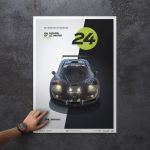 Poster McLaren F1 GTR - 24h Le Mans