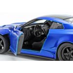 Fast & Furious Brian's 2009 Nissan GT-R (R35) Bensopra blue 1/24