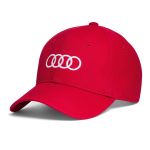 Audi Cap Logo rot