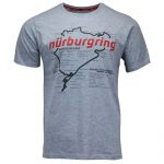Nürburgring T-Shirt Racetrack grey