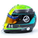 Mick Schumacher casco in miniatura 2022 1/4