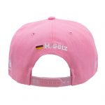 Maximilian Götz Cap Sponsor Flat Brim pink