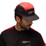 Porsche Motorsport Cappello nero/rosso
