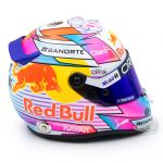 Sergio Pérez miniature helmet Formula 1 Miami GP 2022 1/2