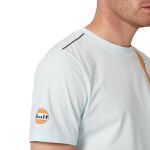 McLaren Gulf T-Shirt Racing Stripe blau