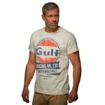 Gulf Maglietta Oil Racing crema