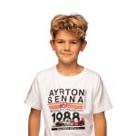 Ayrton Senna Enfants T-Shirt Champion du Monde 1988 McLaren