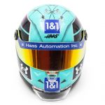 Mick Schumacher miniature helmet Miami 2022 1/4