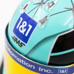 Mick Schumacher miniature helmet Miami 2022 1/4