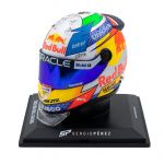 Sergio Pérez miniature helmet Formula 1 2022 1/4