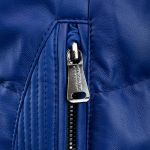 Heinz Bauer Leather jacket Nürburg true blue