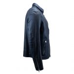 Heinz Bauer Leather jacket San Remo navy blue
