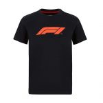 Fórmula 1 Camiseta para niños Logo negro