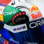Sergio Pérez casque miniature Formule 1 GP du Mexique 2022 1/4