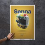 McLaren MP4/4 Ayrton Senna - Senna Poster