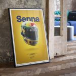 McLaren MP4/4 Ayrton Senna - Senna Poster