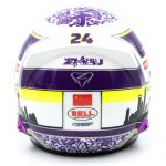 Zhou Guanyu miniature helmet Formula 1 2022 1/2