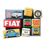 Set d'aimants Fiat 500 - Loved Since 1957