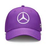 Mercedes-AMG Petronas Lewis Hamilton Gorra violeta