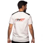 HRT T-Shirt Racing blanc